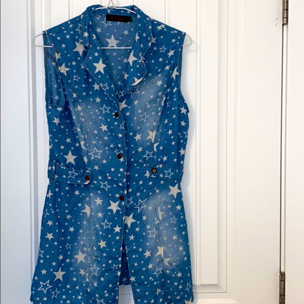 Starry Night Cardigan/Vest
